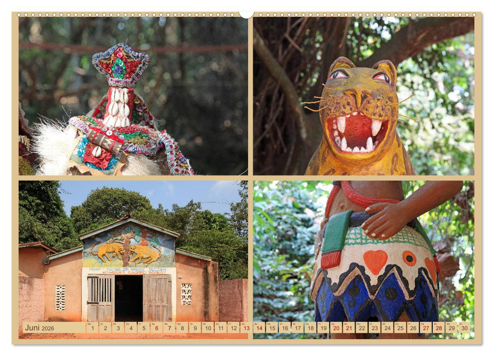 Westafrika, Highlights vom schwarzen Kontinent (CALVENDO Premium Wandkalender 2026)