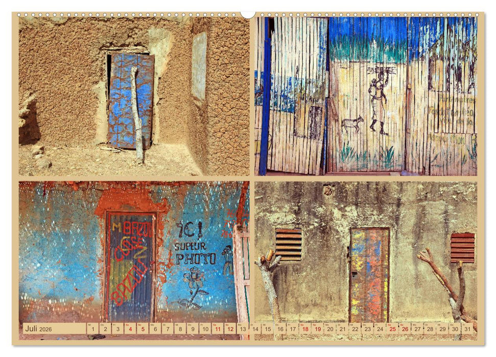 Westafrika, Highlights vom schwarzen Kontinent (CALVENDO Premium Wandkalender 2026)