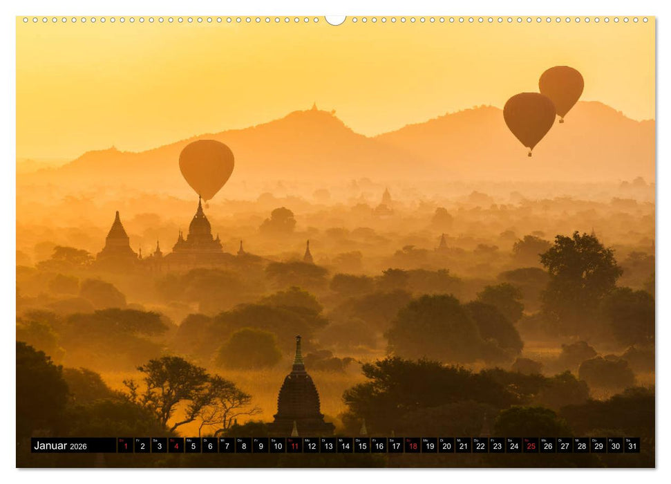 Faszinierende Orte (CALVENDO Premium Wandkalender 2026)