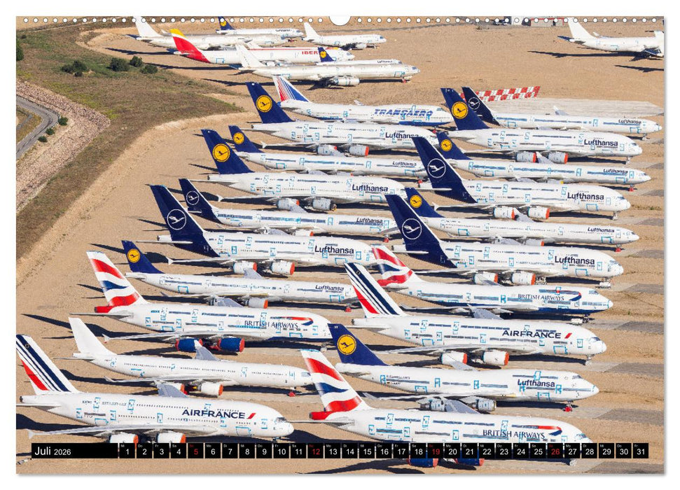 Airliner 2026 (CALVENDO Premium Wandkalender 2026)