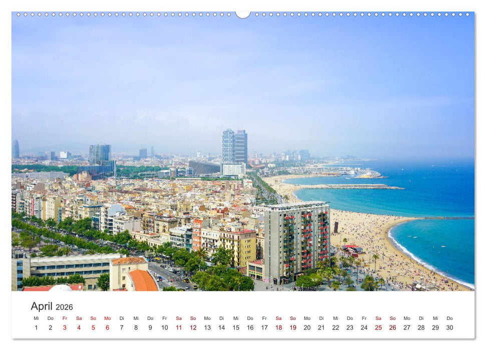 Spanien - einzigartige Motive (CALVENDO Premium Wandkalender 2026)