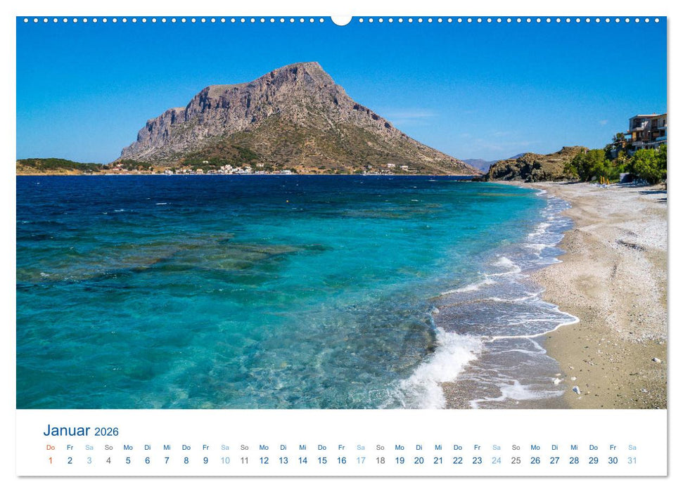 Kalimera Kalymnos (CALVENDO Wandkalender 2026)