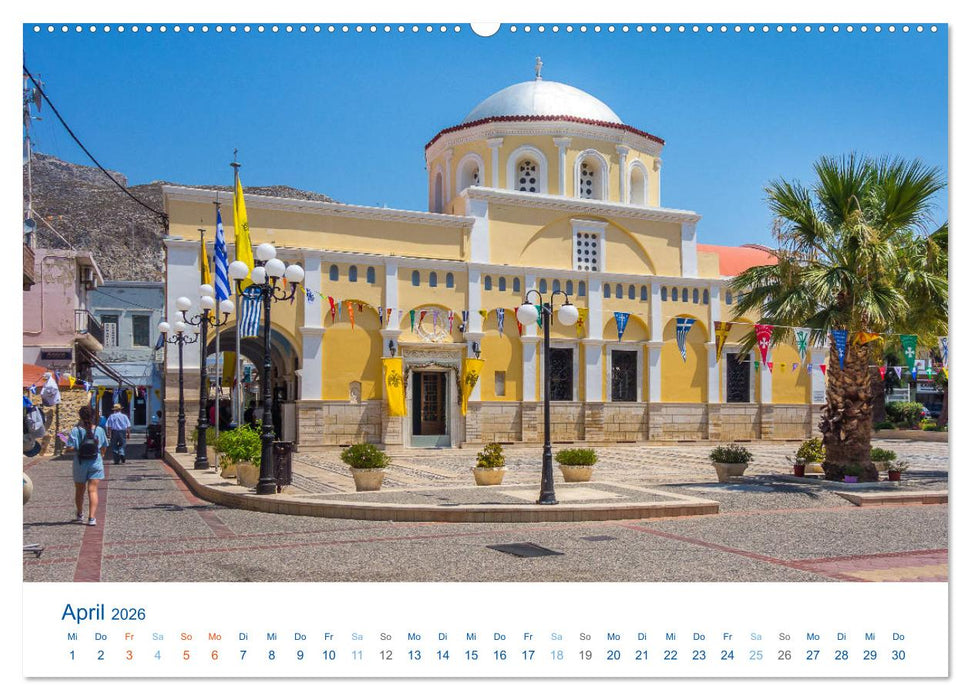 Kalimera Kalymnos (CALVENDO Wandkalender 2026)