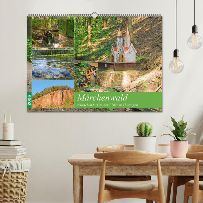 Märchenwald Wünschendorf an der Elster in Thürigen (CALVENDO Wandkalender 2026)