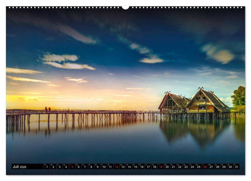 Alpen und Seen (CALVENDO Premium Wandkalender 2026)