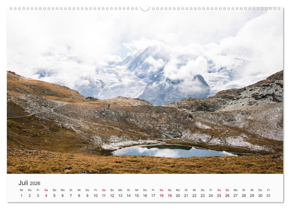 Matterhorn - Wahrzeichen der Schweiz (CALVENDO Premium Wandkalender 2026)