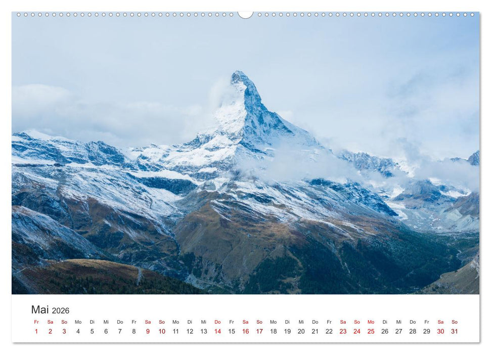 Schweiz - Faszination Natur (CALVENDO Premium Wandkalender 2026)