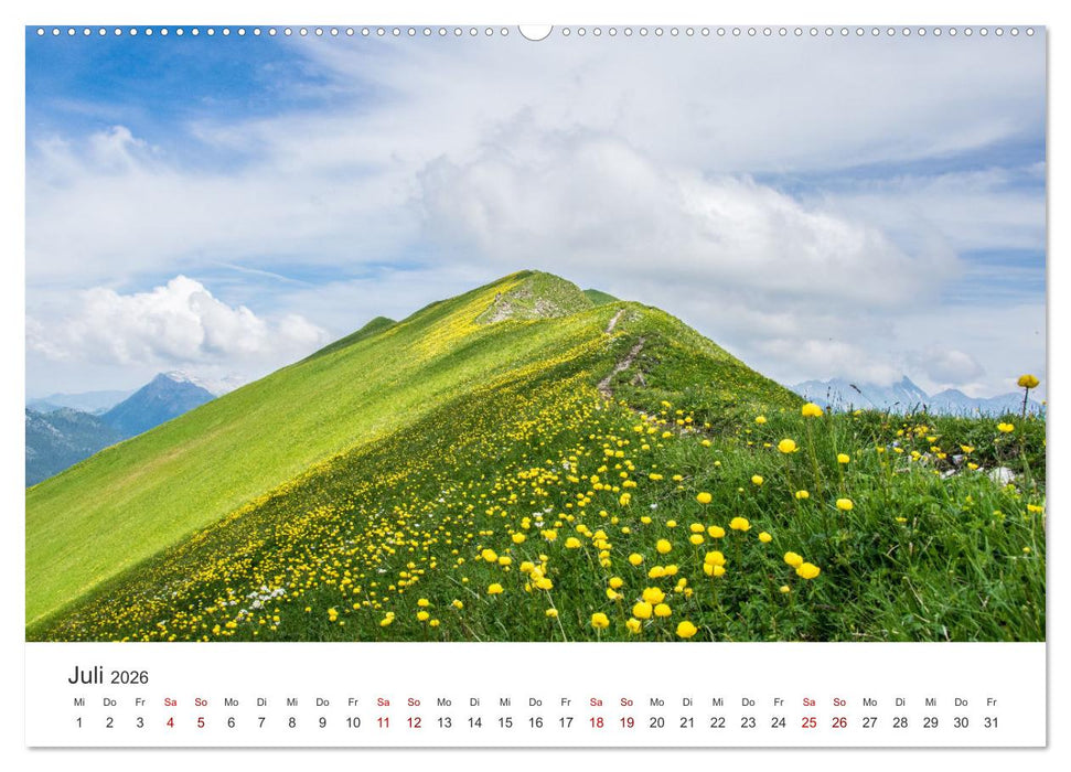 Schweiz - Faszination Natur (CALVENDO Premium Wandkalender 2026)