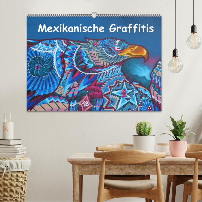Mexikanische Graffitis (CALVENDO Wandkalender 2026)