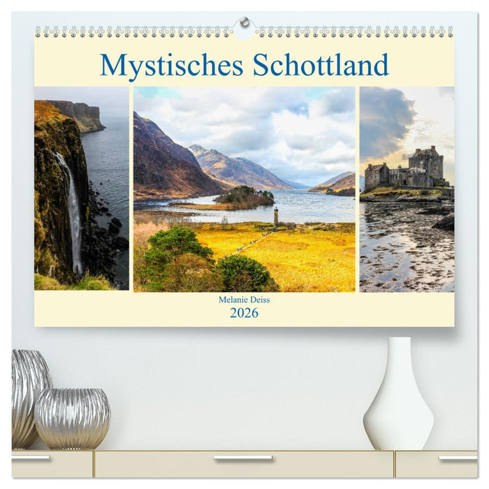 Mystisches Schottland (CALVENDO Premium Wandkalender 2026)