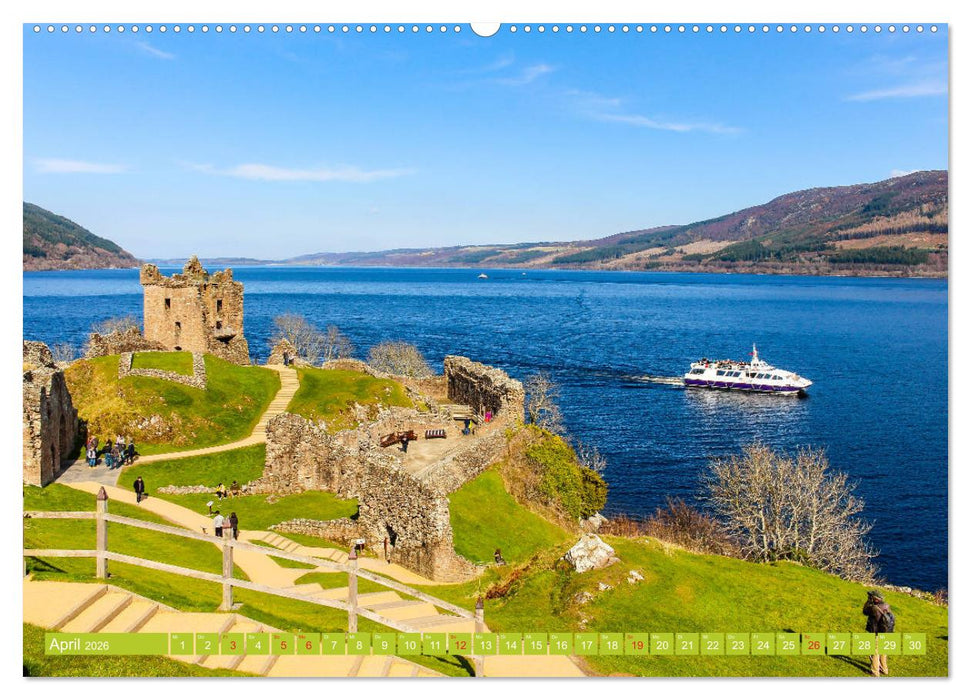 Mystisches Schottland (CALVENDO Premium Wandkalender 2026)