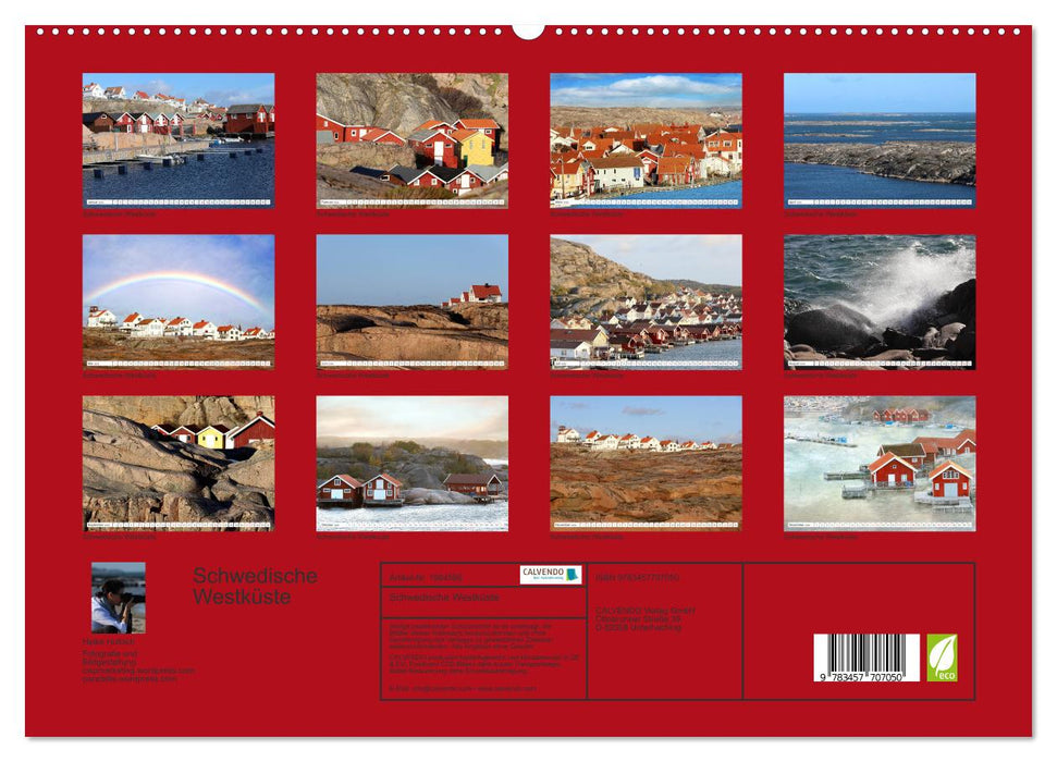 Schwedische Westküste (CALVENDO Premium Wandkalender 2026)