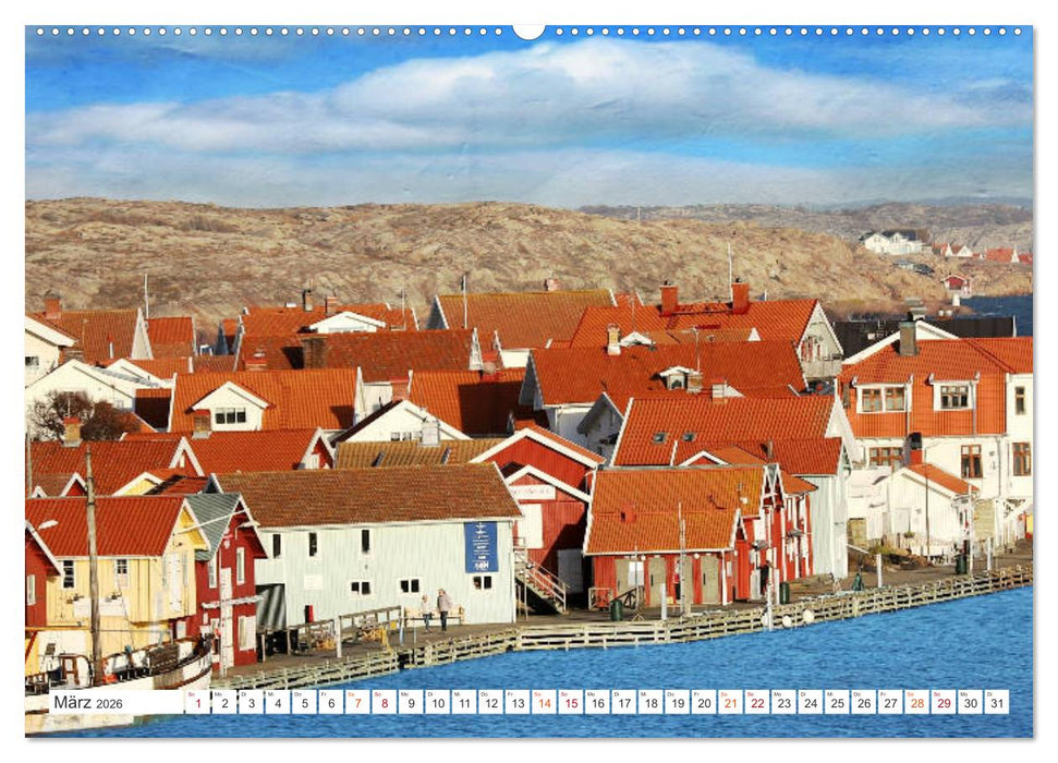 Schwedische Westküste (CALVENDO Premium Wandkalender 2026)