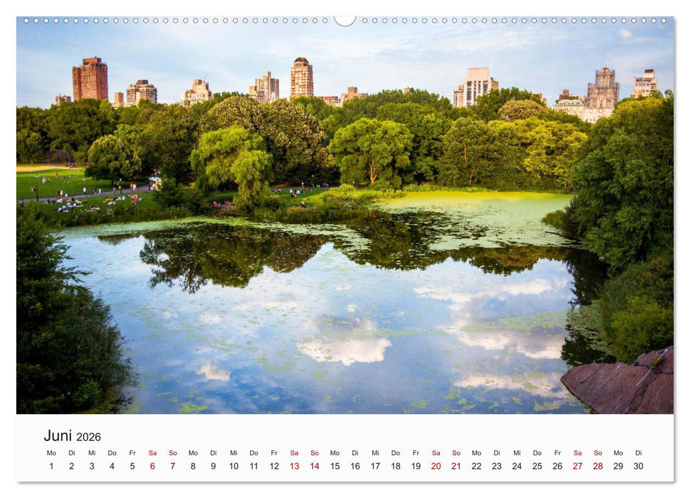 Traumstadt New York (CALVENDO Premium Wandkalender 2026)