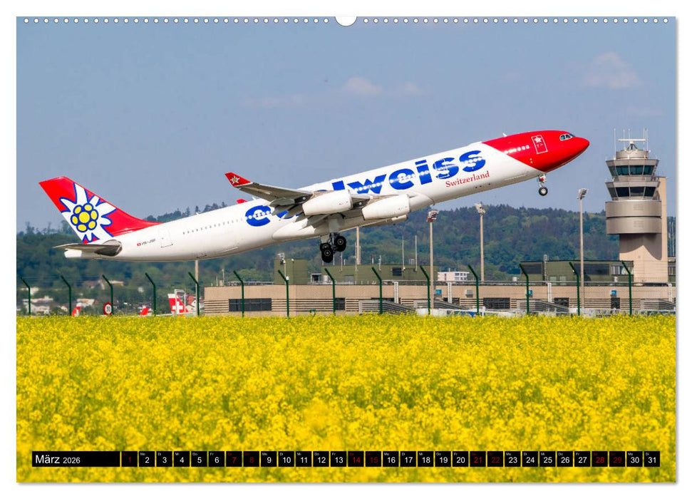 Faszination Fliegerei (CALVENDO Premium Wandkalender 2026)