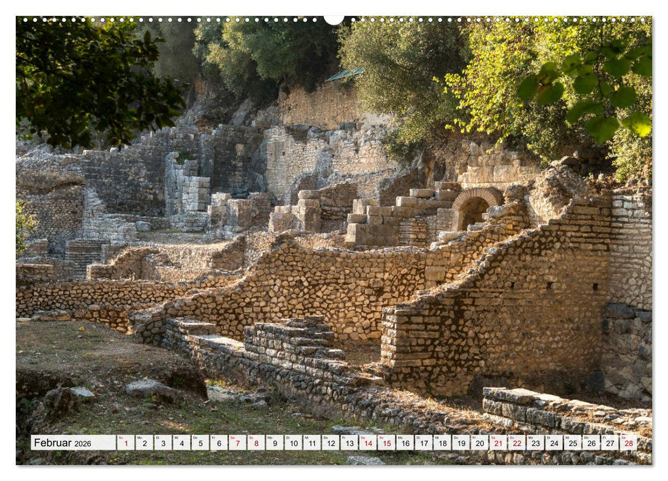 Albanien - Der Süden (CALVENDO Premium Wandkalender 2026)