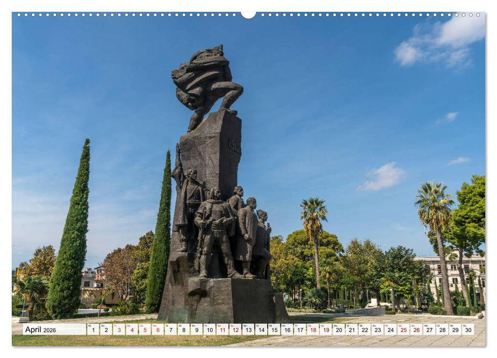 Albanien - Der Süden (CALVENDO Premium Wandkalender 2026)