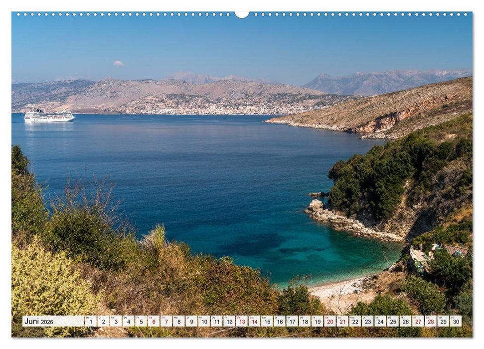 Albanien - Der Süden (CALVENDO Premium Wandkalender 2026)