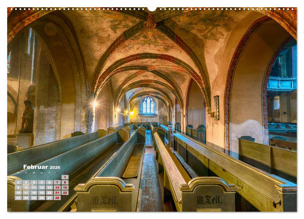 Der Osten, Landschaften und Bauwerke (CALVENDO Premium Wandkalender 2026)