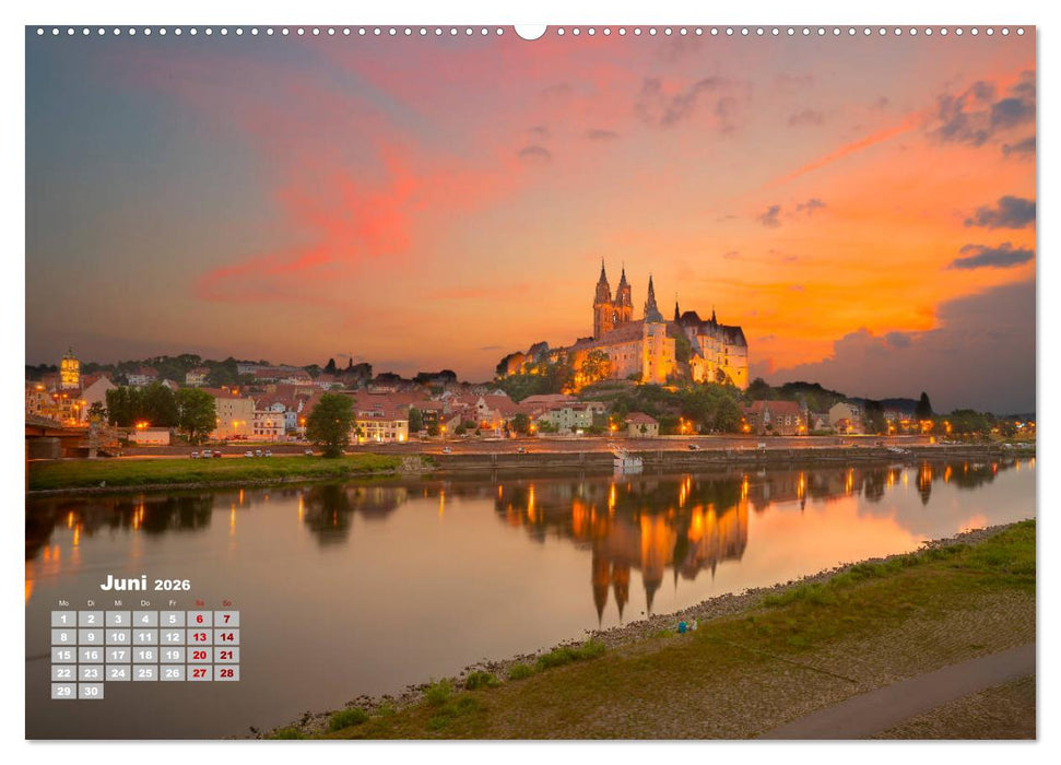 Der Osten, Landschaften und Bauwerke (CALVENDO Premium Wandkalender 2026)