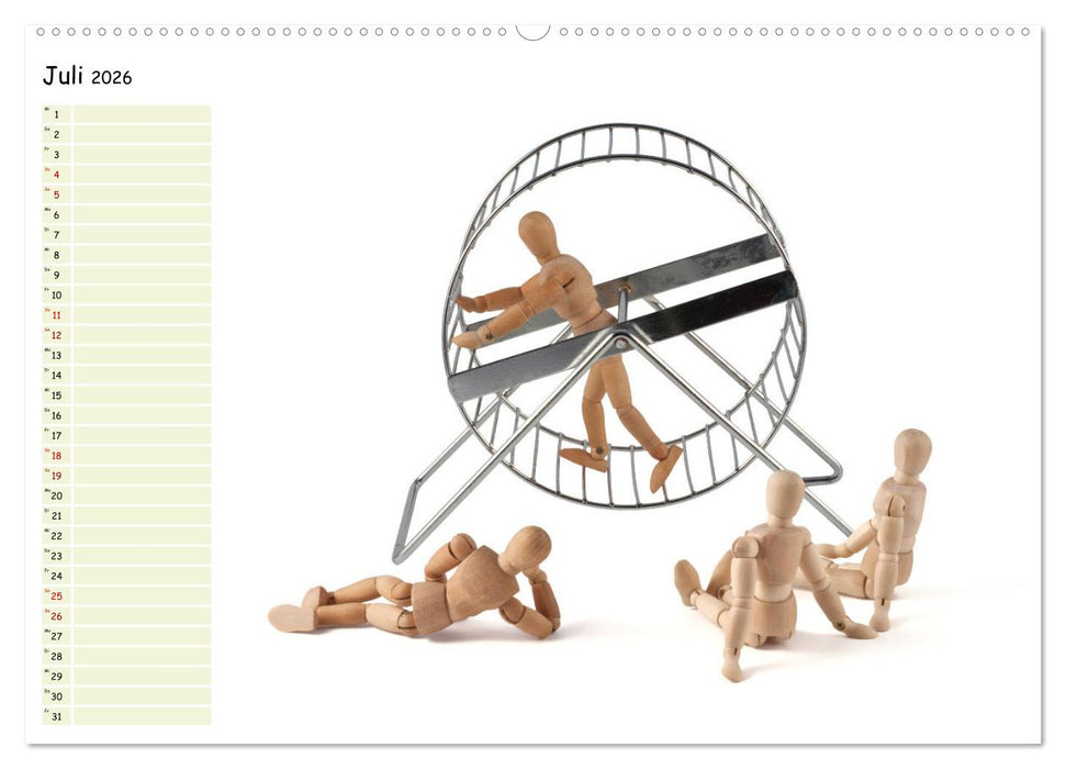 Und wieder ist es Montag... (CALVENDO Premium Wandkalender 2026)