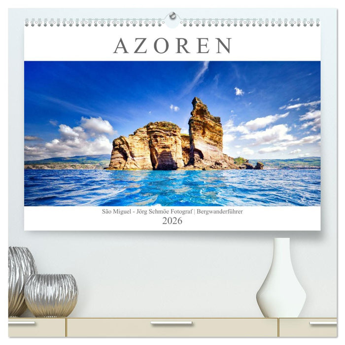 A Z O R E N (CALVENDO Premium Wandkalender 2026)