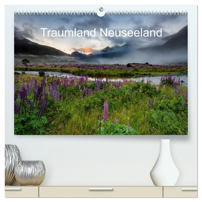 Traumland Neuseeland (CALVENDO Premium Wandkalender 2026)