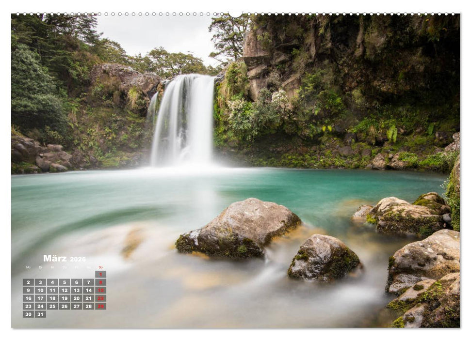Traumland Neuseeland (CALVENDO Premium Wandkalender 2026)