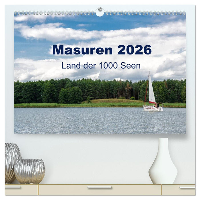 Masuren 2026 - Land der 1000 Seen (CALVENDO Premium Wandkalender 2026)