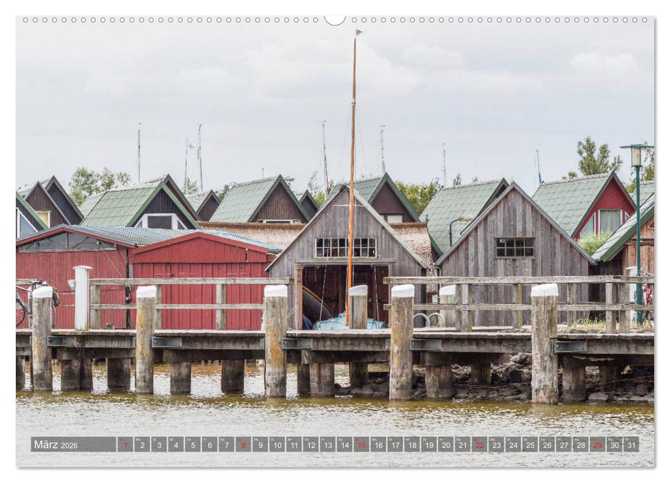 Ahrenshoop - Stimmungsbilder eines Künstlerortes (CALVENDO Premium Wandkalender 2026)