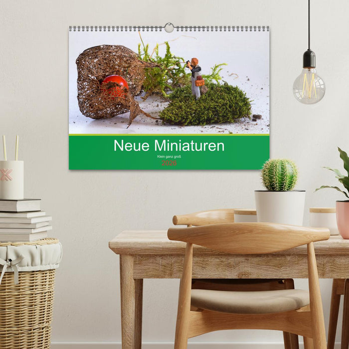 Neue Miniaturen - Klein ganz groß 2.0 (CALVENDO Wandkalender 2026)