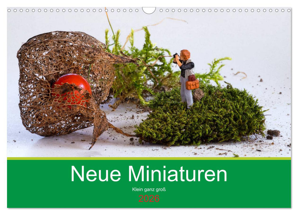 Neue Miniaturen - Klein ganz groß 2.0 (CALVENDO Wandkalender 2026)