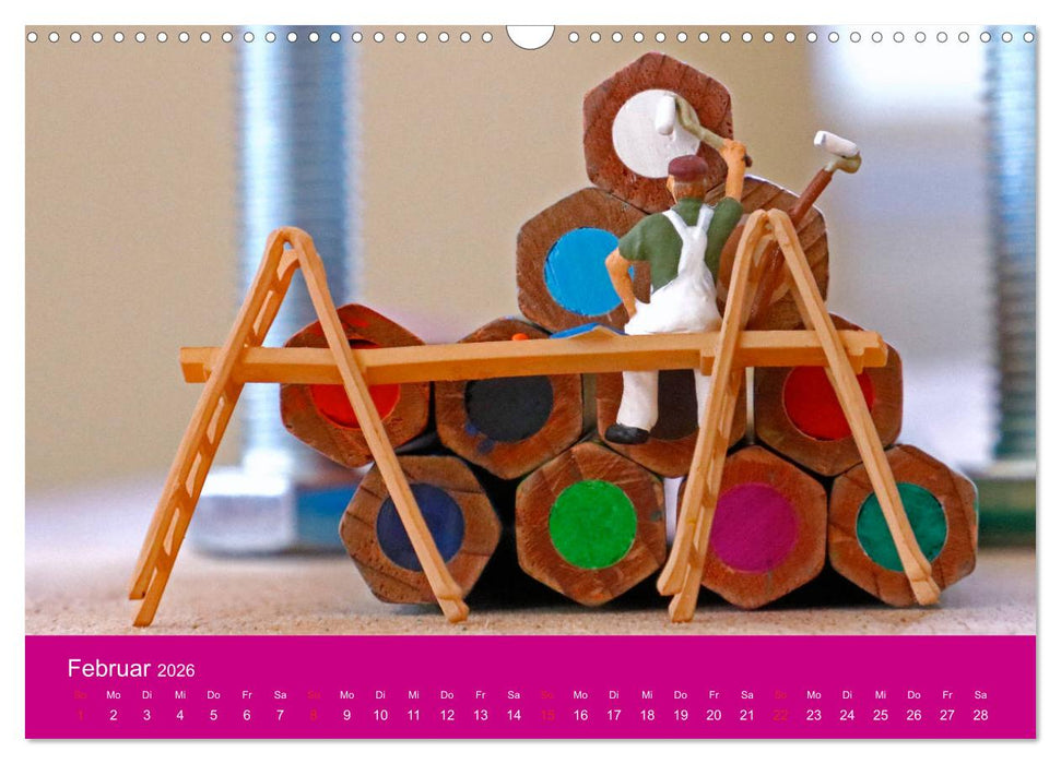 Neue Miniaturen - Klein ganz groß 2.0 (CALVENDO Wandkalender 2026)