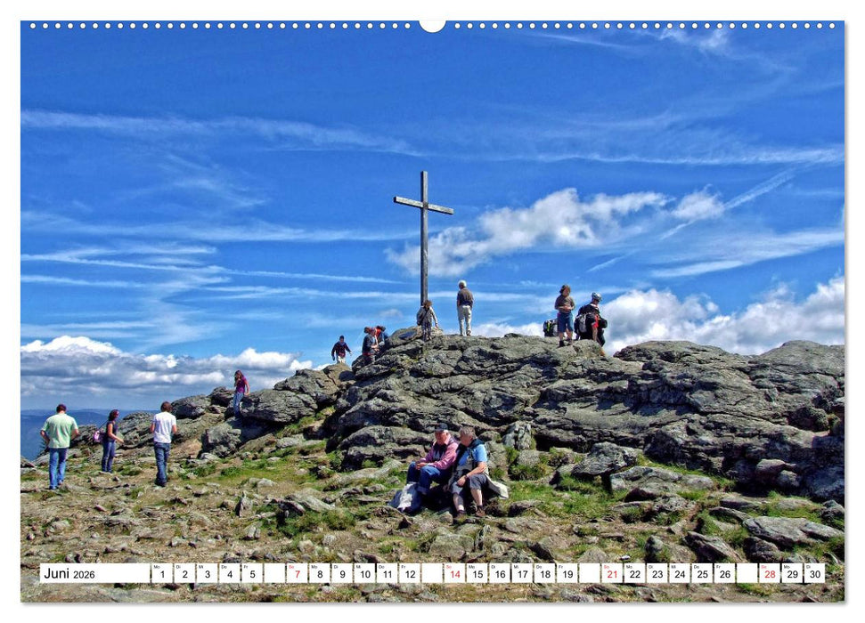 Grosser Arberblick auf Bayerisch Eisenstein (CALVENDO Premium Wandkalender 2026)