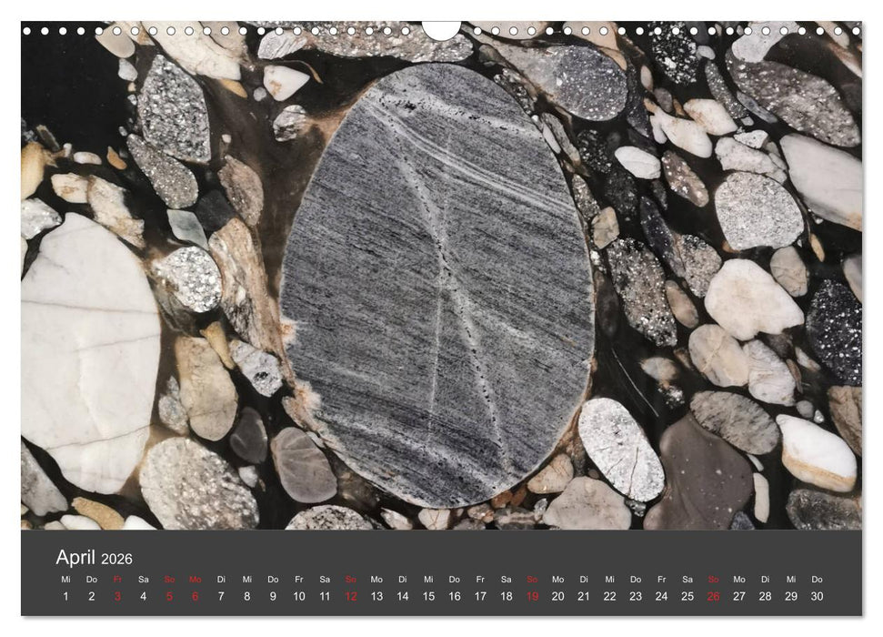 Stein, Kunst der Natur (CALVENDO Wandkalender 2026)