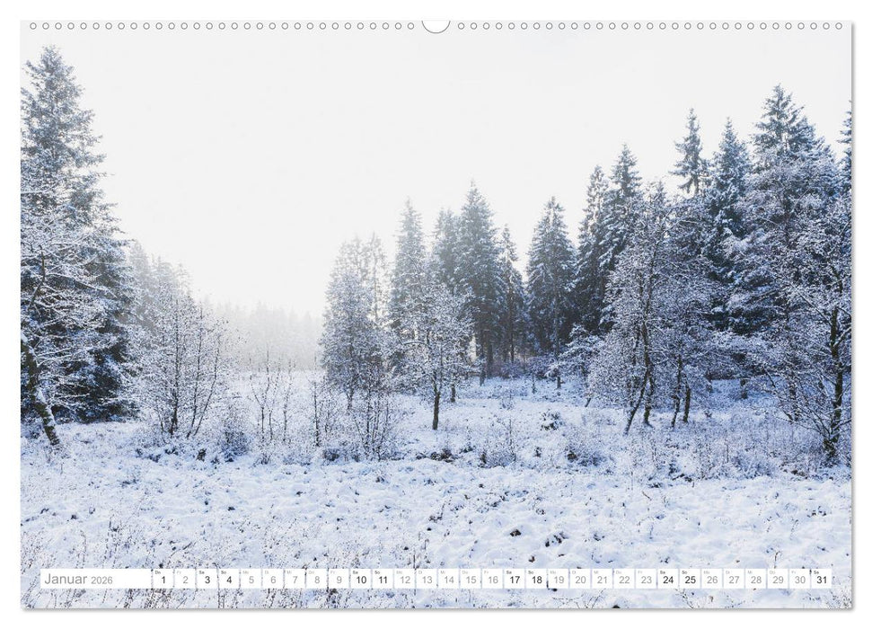 Eifel Reise - romantische Orte (CALVENDO Wandkalender 2026)