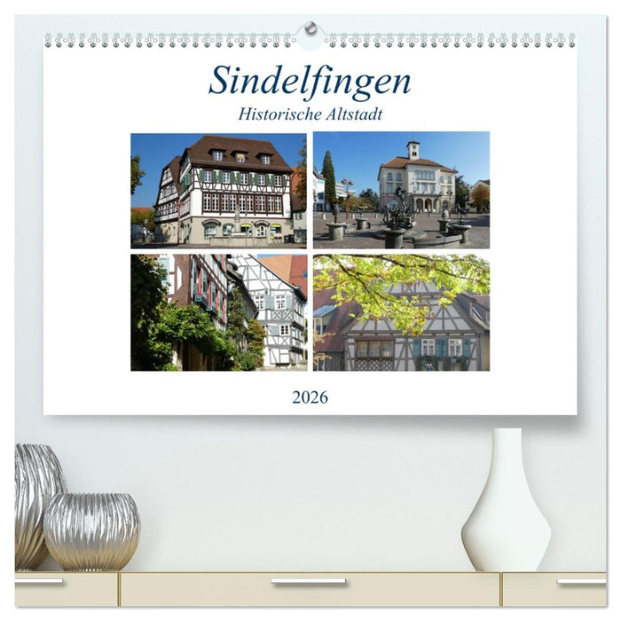 Sindelfingen - Historische Altstadt (CALVENDO Premium Wandkalender 2026)