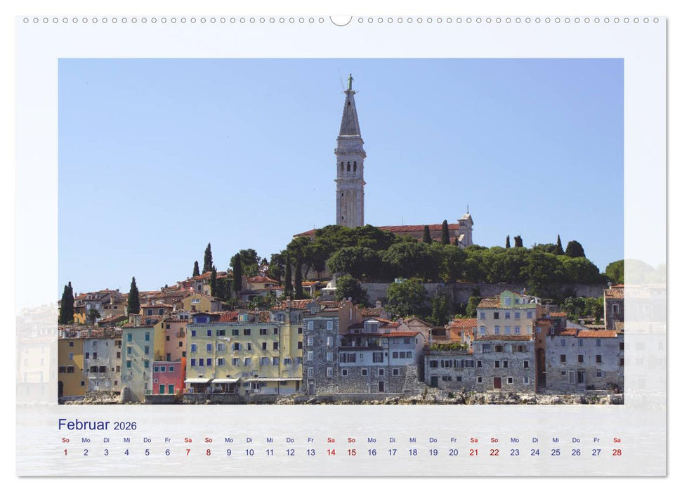 Schönes Istrien 2026 (CALVENDO Premium Wandkalender 2026)