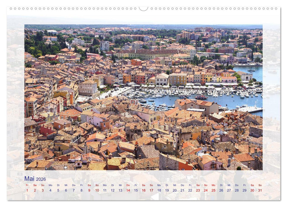 Schönes Istrien 2026 (CALVENDO Premium Wandkalender 2026)