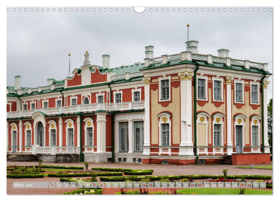 Die Perle am Finnischen Meerbusen Tallinn (CALVENDO Wandkalender 2026)