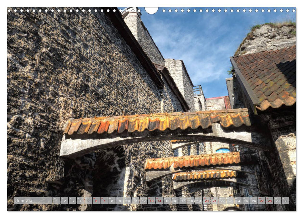 Die Perle am Finnischen Meerbusen Tallinn (CALVENDO Wandkalender 2026)