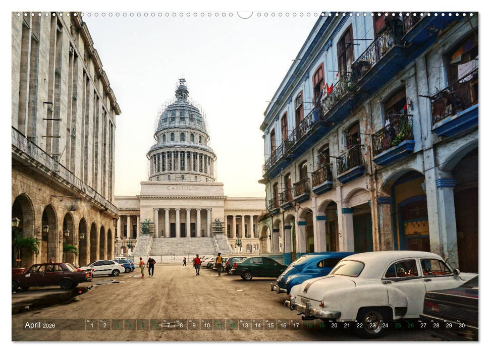 Kuba - Perle der Karibik (CALVENDO Premium Wandkalender 2026)