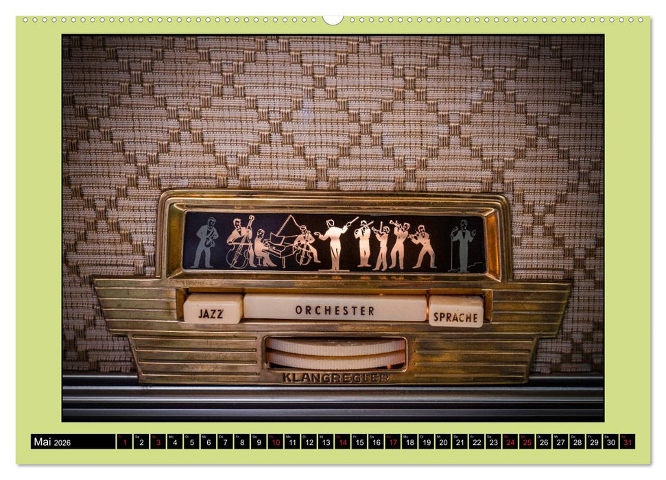 RADIO LEGENDEN (CALVENDO Premium Wandkalender 2026)