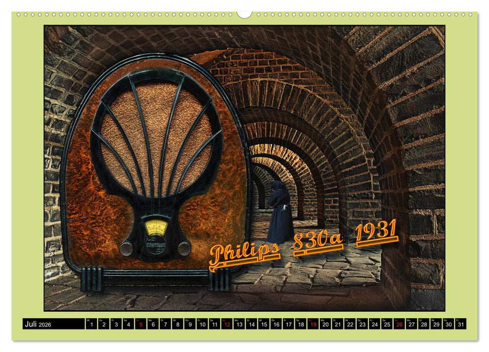 RADIO LEGENDEN (CALVENDO Premium Wandkalender 2026)