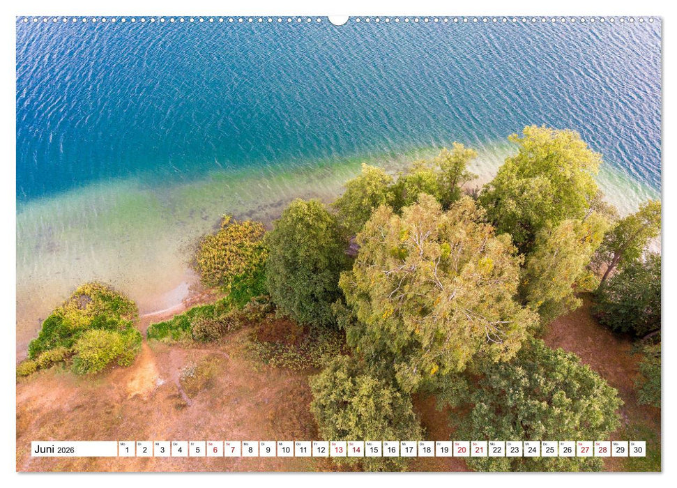 Ostbrandenburg von oben (CALVENDO Wandkalender 2026)