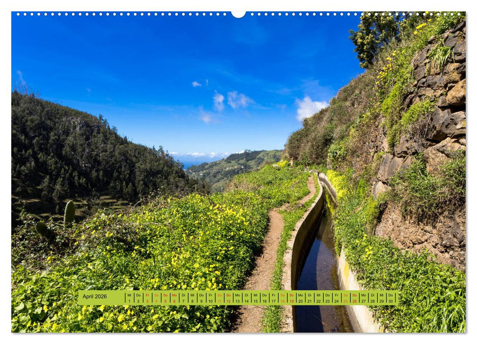 Auf Schusters Rappen... Madeira (CALVENDO Premium Wandkalender 2026)