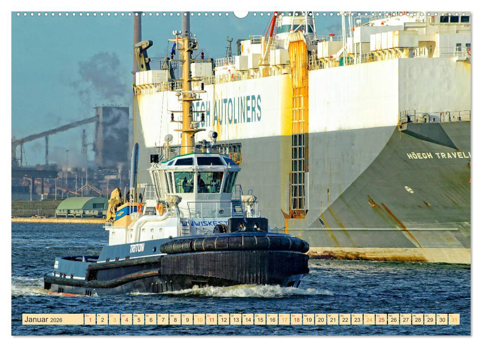 Schlepper - bärenstarke Arbeitstiere (CALVENDO Wandkalender 2026)