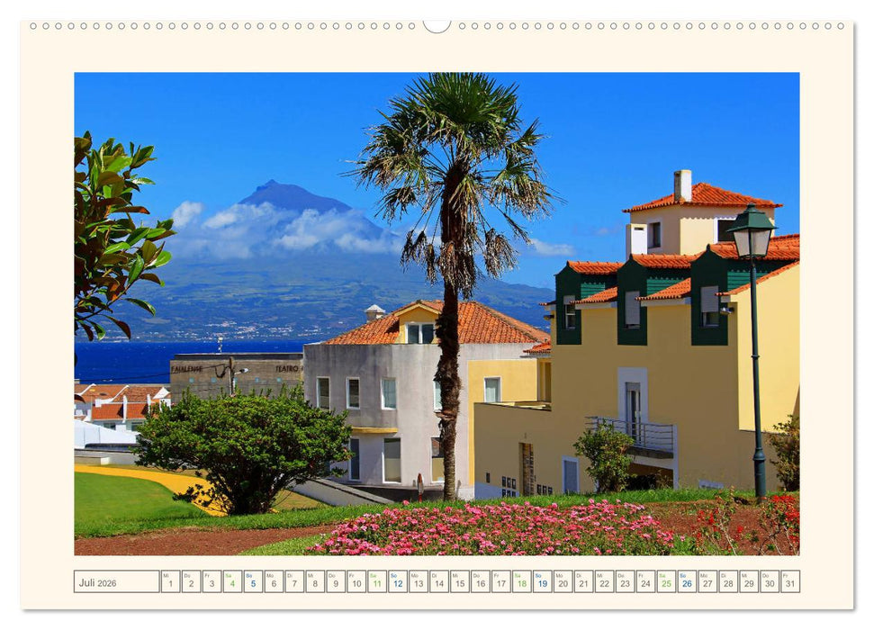 Archipel der Azoren im Nordatlantik (CALVENDO Premium Wandkalender 2026)