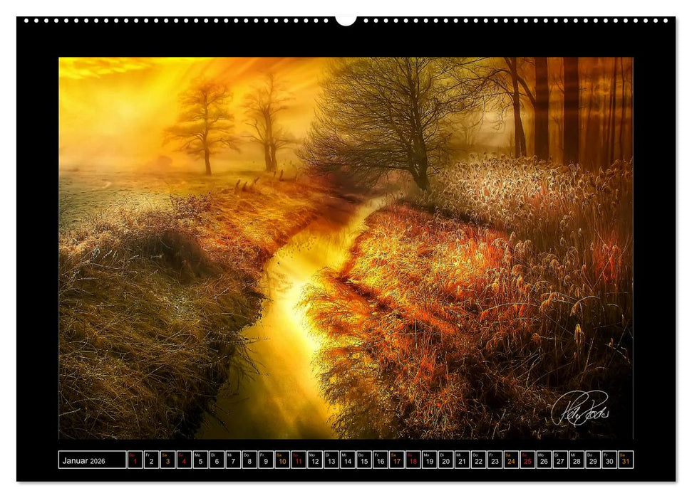 Zwischenwelten, Zeiten zwischen Tag und Nacht (CALVENDO Premium Wandkalender 2026)