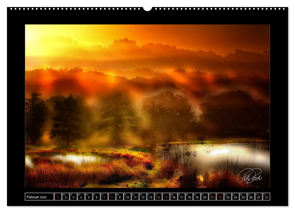 Zwischenwelten, Zeiten zwischen Tag und Nacht (CALVENDO Premium Wandkalender 2026)